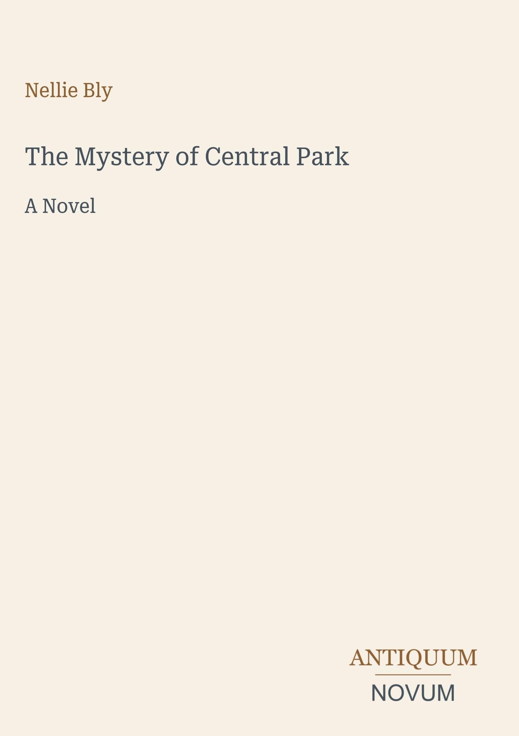 The Mystery of Central Park
