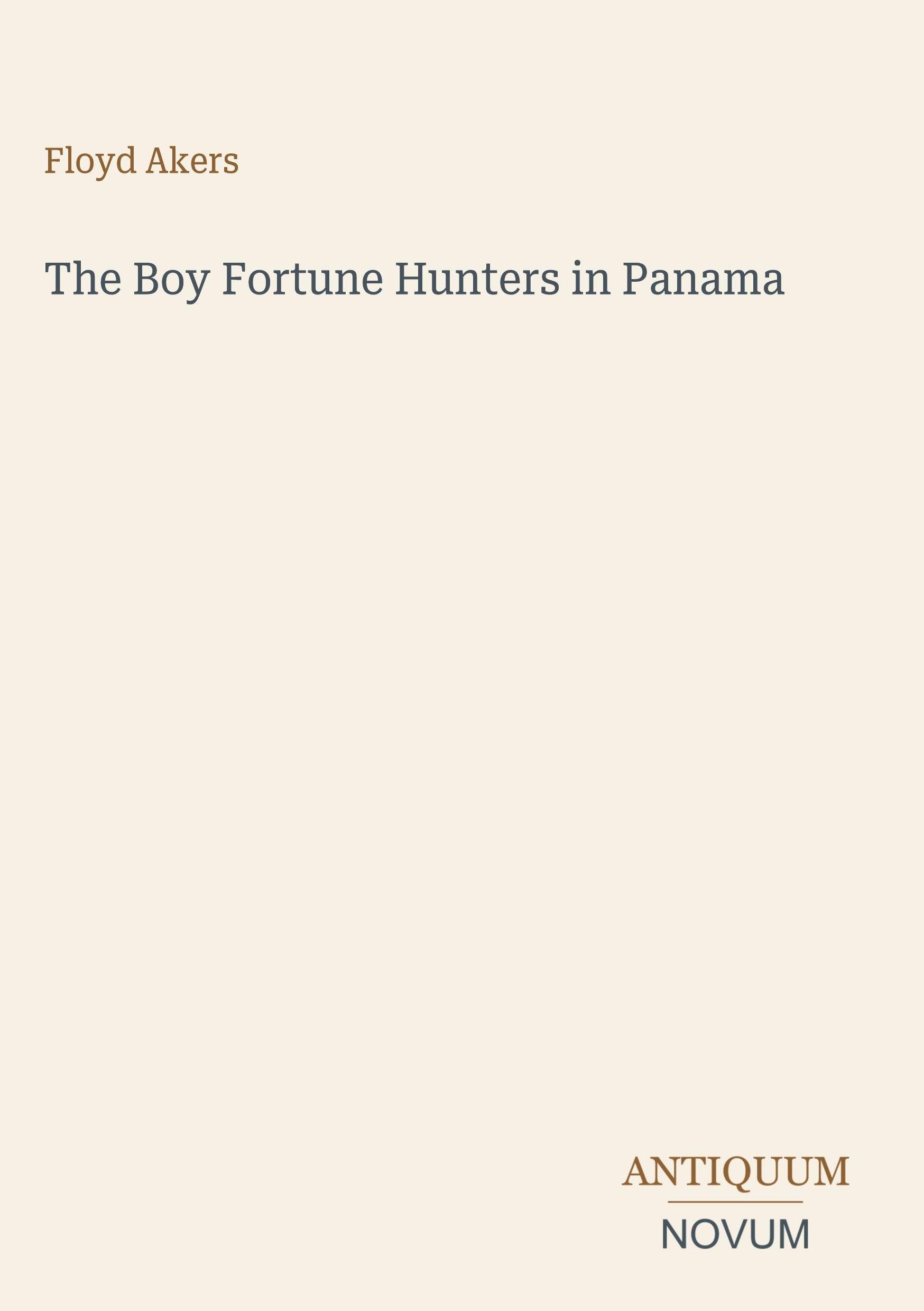 The Boy Fortune Hunters in Panama