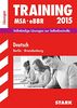 Training Mittlerer Schulabschluss Berlin/Brandenburg / Lösungen zu Training MSA - eBBR Deutsch 2015: Vollständige Lösungen zur Selbstkontrolle