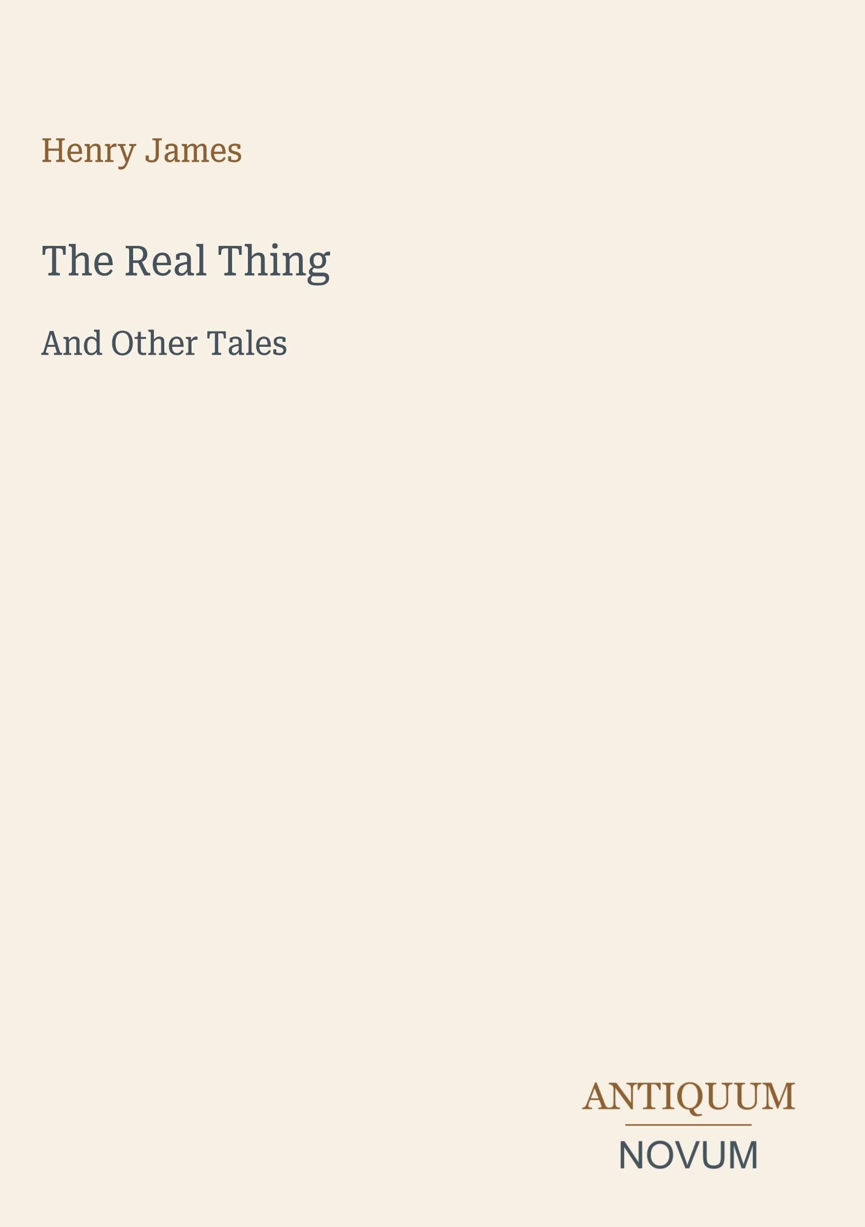 The Real Thing