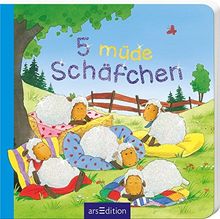 5 müde Schäfchen (5er Mini)