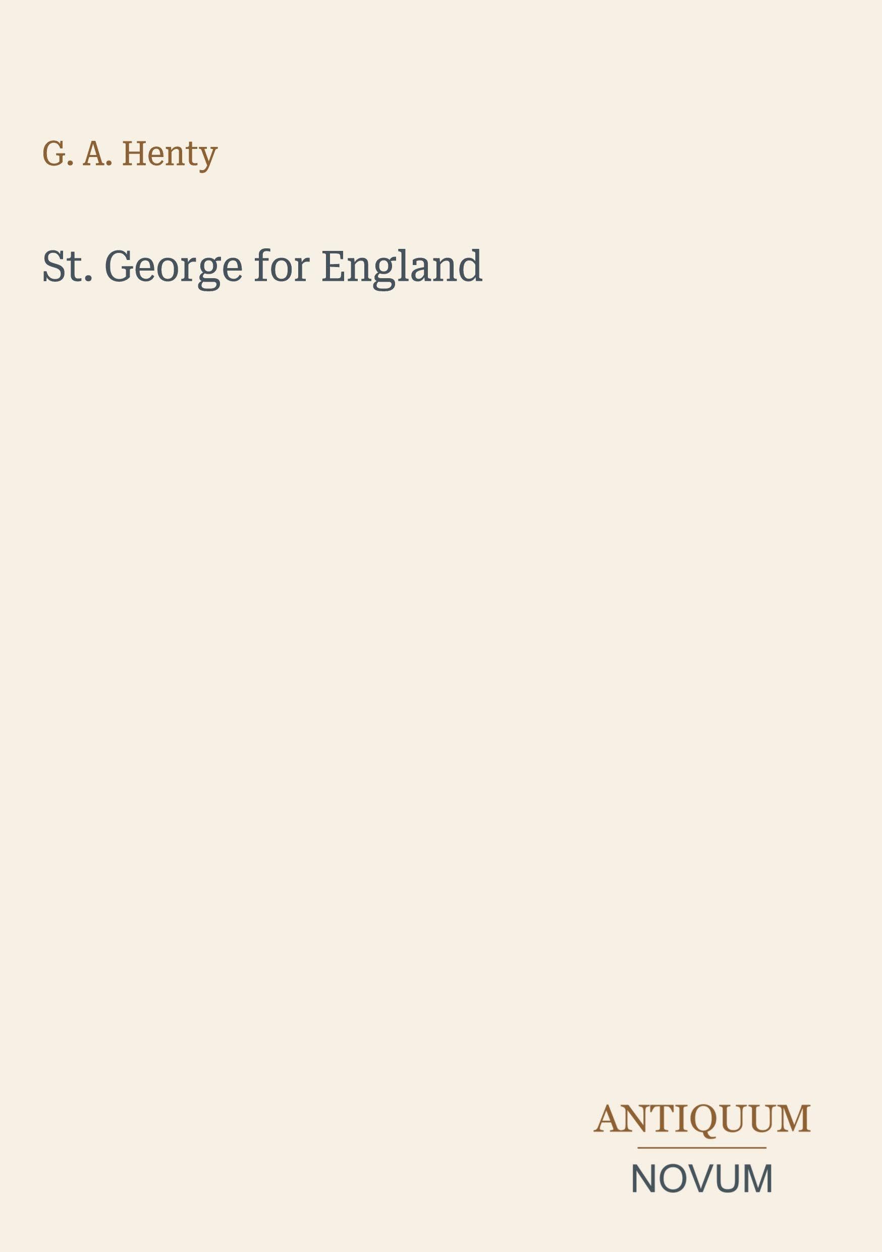 St. George for England