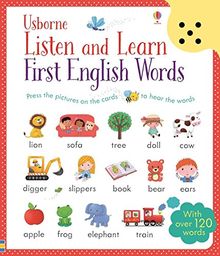 Listen and Learn First English Words: With over 120 words