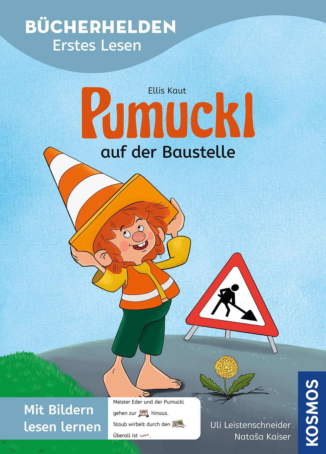 Pumuckl, Bücherhelden Erstes Lesen, Pumuckl auf der Baustelle: Mit Bildern lesen lernen - Geschichten mit dem frechen Kobold Pumuckl - Kinderbuch zum gemeinsamen Lesen ab 5 Jahren