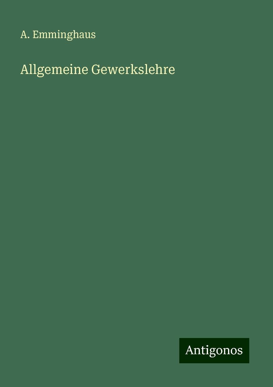 Allgemeine Gewerkslehre