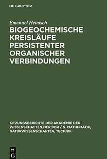 Biogeochemische Kreisläufe persistenter organischer Verbindungen: Dargestellt am Hexachlorbenzol