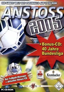 Anstoss 2005 + Bonus-CD 40 Jahre Bundesliga