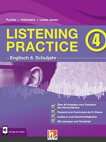 Listening Practice 4 Heft inkl HELBLING Media App - Herbert Puchta Christian Holzmann Peter Lewis-Jones Kartoniert (TB)