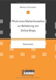 Pflicht eines Markenherstellers zur Belieferung von Online-Shops