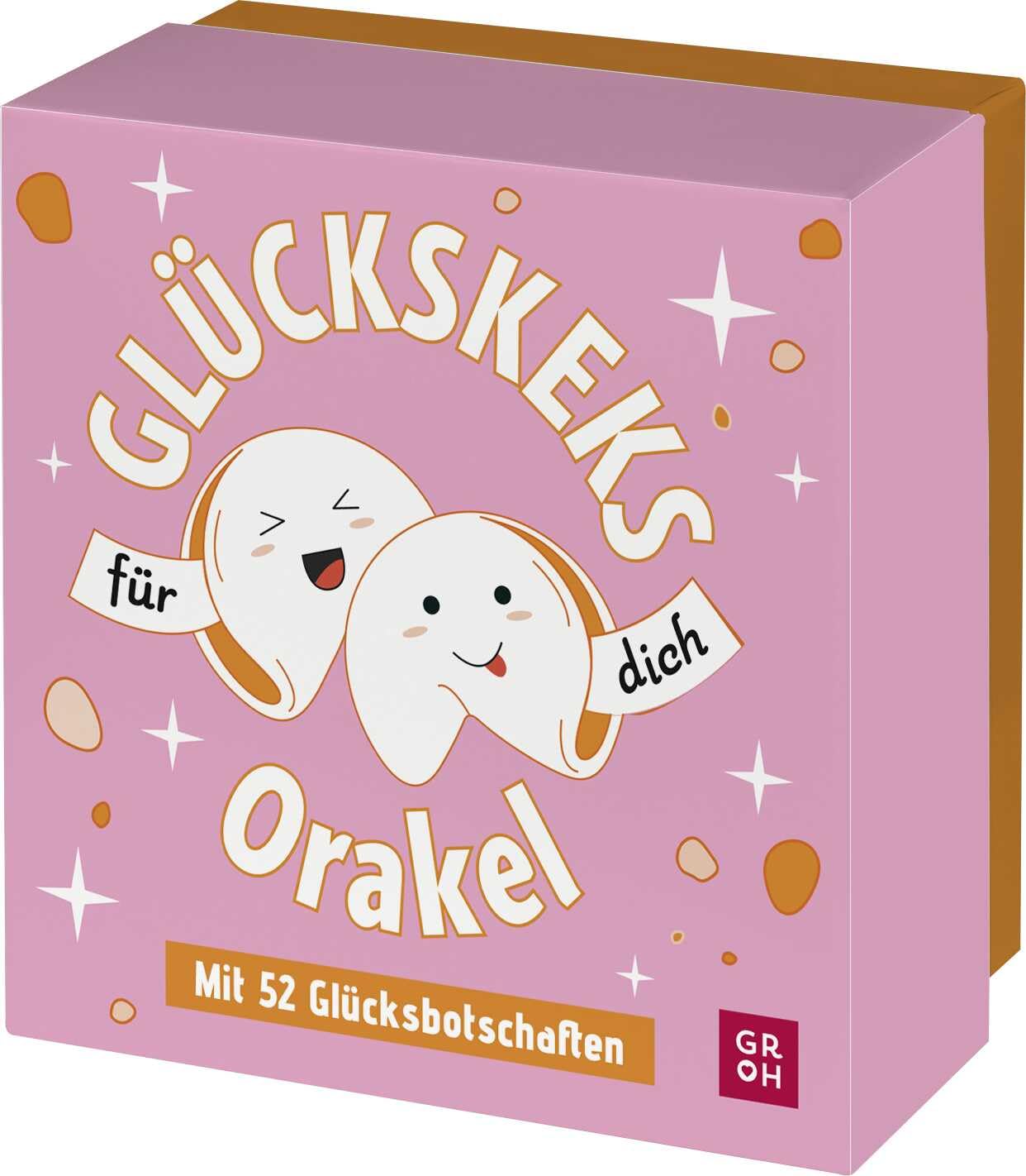 Glückskeks-Orakel: 52 Glücksbotschaften für dich | Hochwertige Box mit 52 gefalteten Glückslosen – das ideale Geschenk zum Geburtstag oder für das neue Jahr