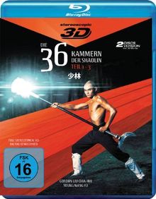 Die 36 Kammern der Shaolin - 3D-Trilogie (Teil 1 - 3) [Blu-ray]