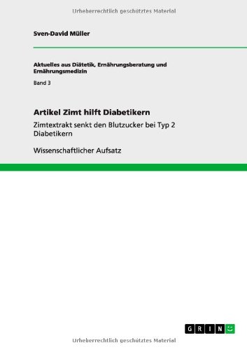 Artikel Zimt hilft Diabetikern: Zimtextrakt senkt den Blutzucker bei Typ 2 Diabetikern