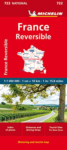 Michelin Frankreich doppelseitig Karte (im Sinne von Landkarte)