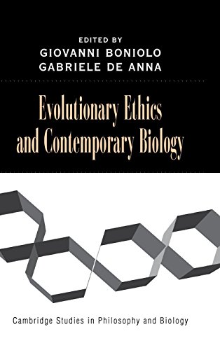 Evolutionary Ethics and Contemporary Biology (Cambridge Studies in Philosophy and Biology)