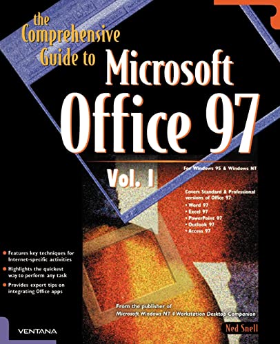 The Comprehensive Guide to Microsoft Office 97¿ Vol. I