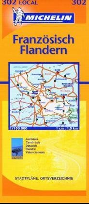 Michelin Local Französisch Flandern 1 : 150 000