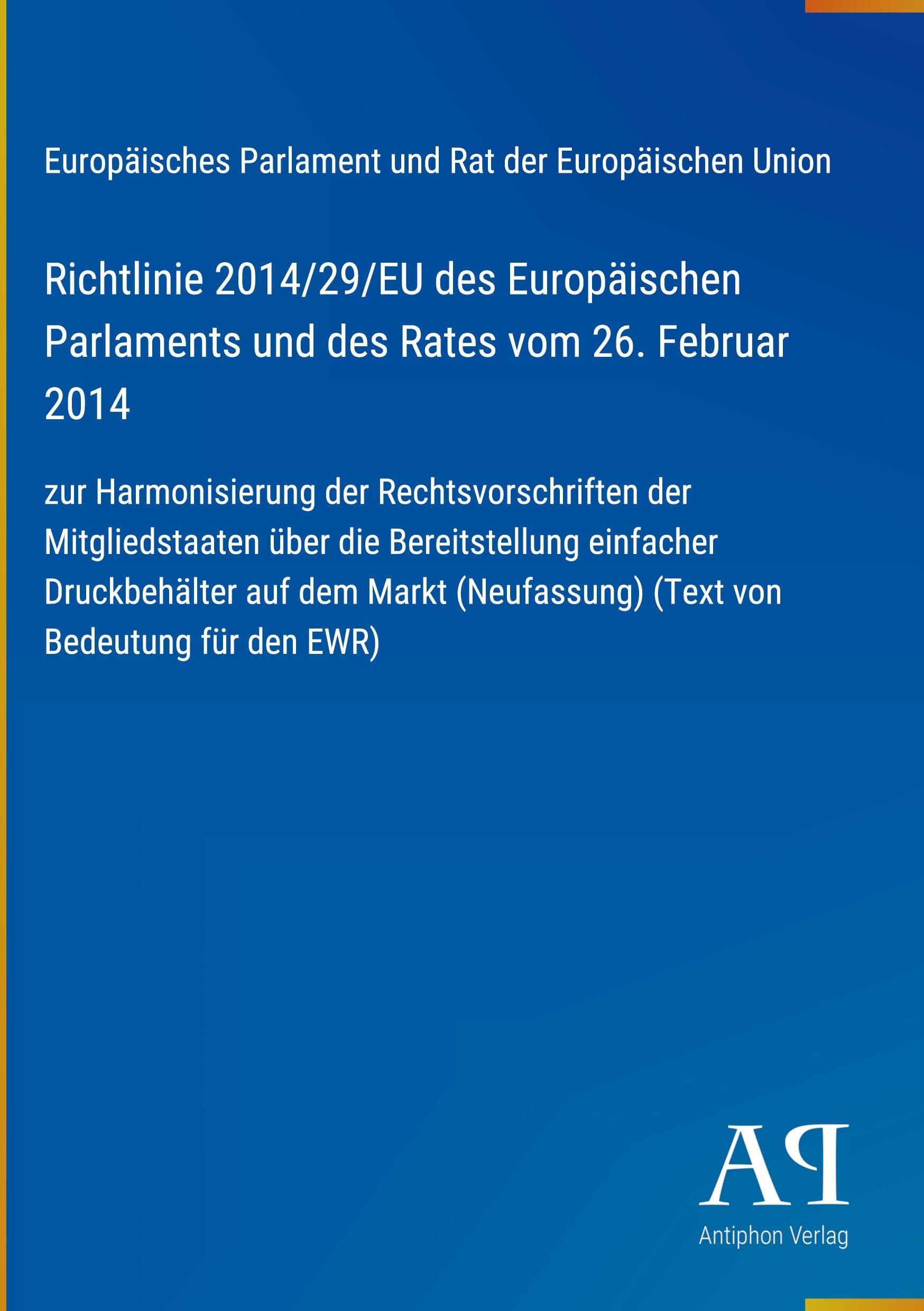 Richtlinie 2014/29/EU des Europäischen Parlaments und des Rates vom 26. Februar 2014