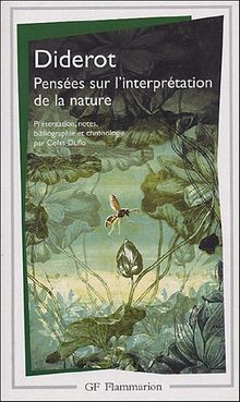 Pensées sur l'interprétation de la nature