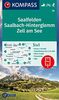 KOMPASS Wanderkarte 30 Saalfelden, Saalbach-Hinterglemm, Zell am See 1:50000: 5in1 Wanderkarte mit Panorama, Aktiv Guide und Detailkarten inklusive ... in der KOMPASS-App. Fahrradfahren. Skitouren.