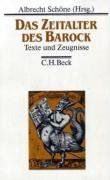 Die Deutsche Literatur  Bd. 3: Das Zeitalter des Barock: Texte und Zeugnisse: Band 3