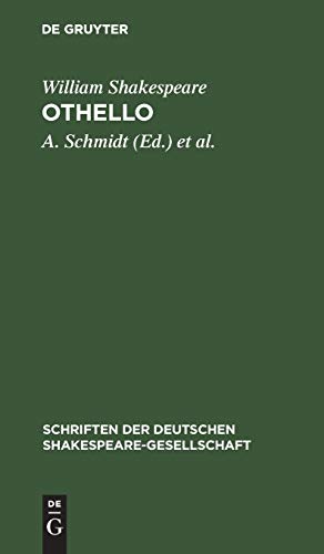 Othello (Schriften der Deutschen Shakespeare-Gesellschaft, 12, Band 12)