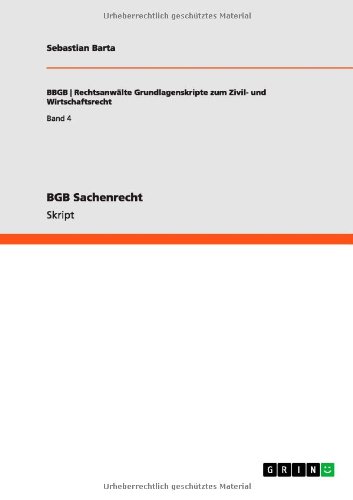 BGB Sachenrecht