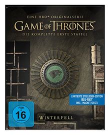 Game of Thrones - Die komplette 1. Staffel (Steelbook) - mit Magnet "Siegel Haus Stark" [Blu-ray]