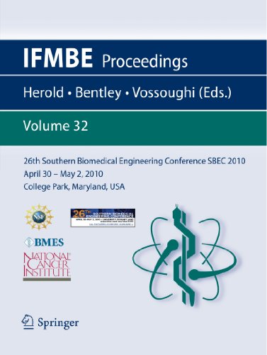 26th Southern Biomedical Engineering ConferenceSBEC 2010 April 30 - May 2, 2010 College Park, Maryland, USA (IFMBE Proceedings)