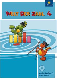 Welt der Zahl - Ausgabe 2009 NRW: Arbeitsheft 4 mit CD-ROM