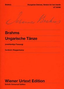 Ungarische Tänze: Zweihändige Fassung. Nach der Erstausgabe. Klavier. (Wiener Urtext Edition)
