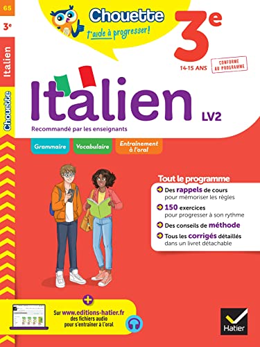 Italien 3e LV2, 14-15 ans : conforme au programme