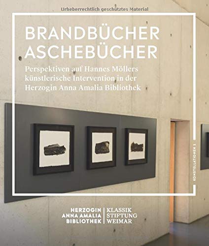 Brandbücher Aschebücher: Perspektiven auf Hannes Möllers künstlerische Intervention in der Herzogin Anna Amalia Bibliothek