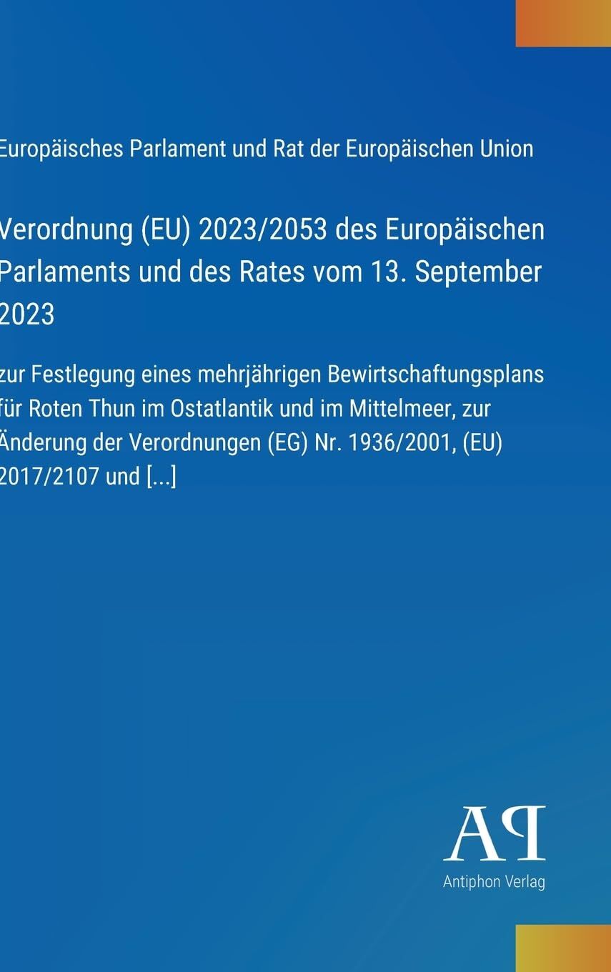 Verordnung (EU) 2023/2053 des Europäischen Parlaments und des Rates vom 13. September 2023