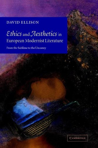 Ethics Aesthetics Eur Modernist Lit: From the Sublime to the Uncanny