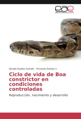 Ciclo de vida de Boa constrictor en condiciones controladas: Reproducción, nacimiento y desarrollo