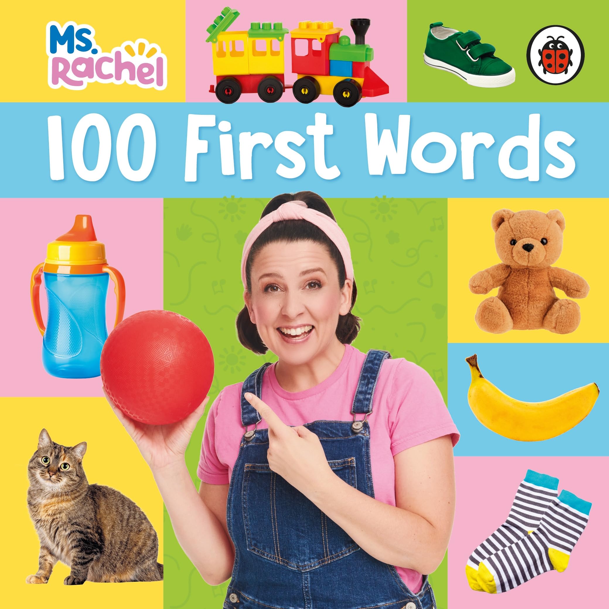Ms Rachel, 100 First Words, (Books By Ms Rachel)