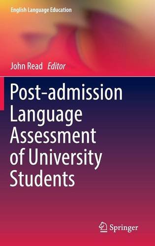 Post-admission Language Assessment of University Students (English Language Education)