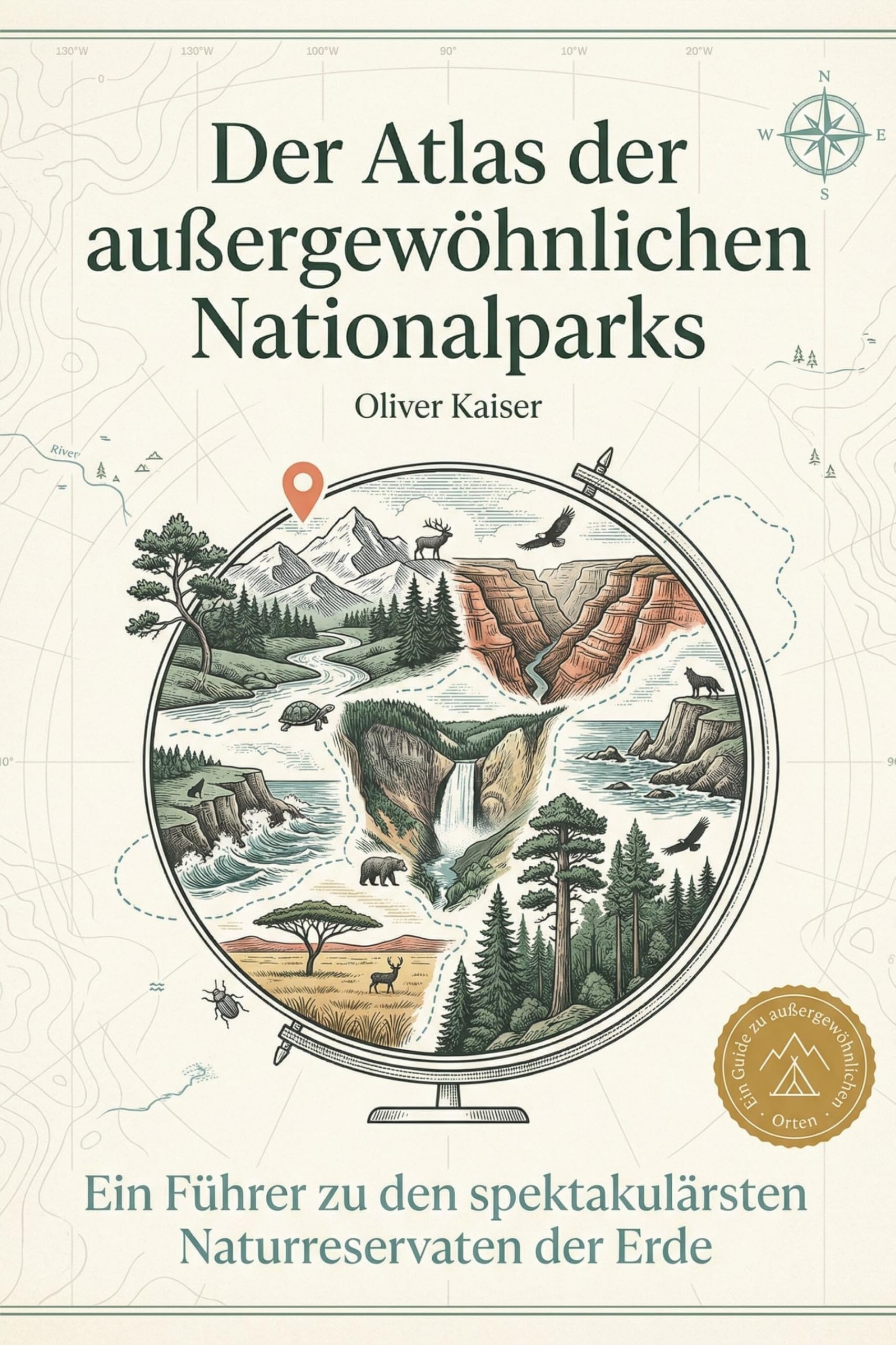 Der Atlas der außergewöhnlichen Nationalparks: Ein Führer zu den spektakulärsten Naturreservaten der Erde. Das perfekte Geschenk für Natur- und Outdoor-Fans. Ein Muss für jeden Wanderer und Camper