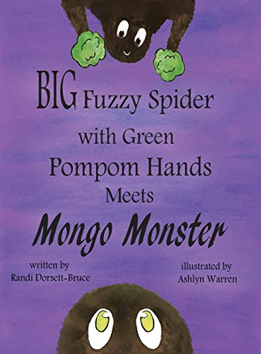 Big Fuzzy Spider with Green Pompom Hands Meets Mongo Monster