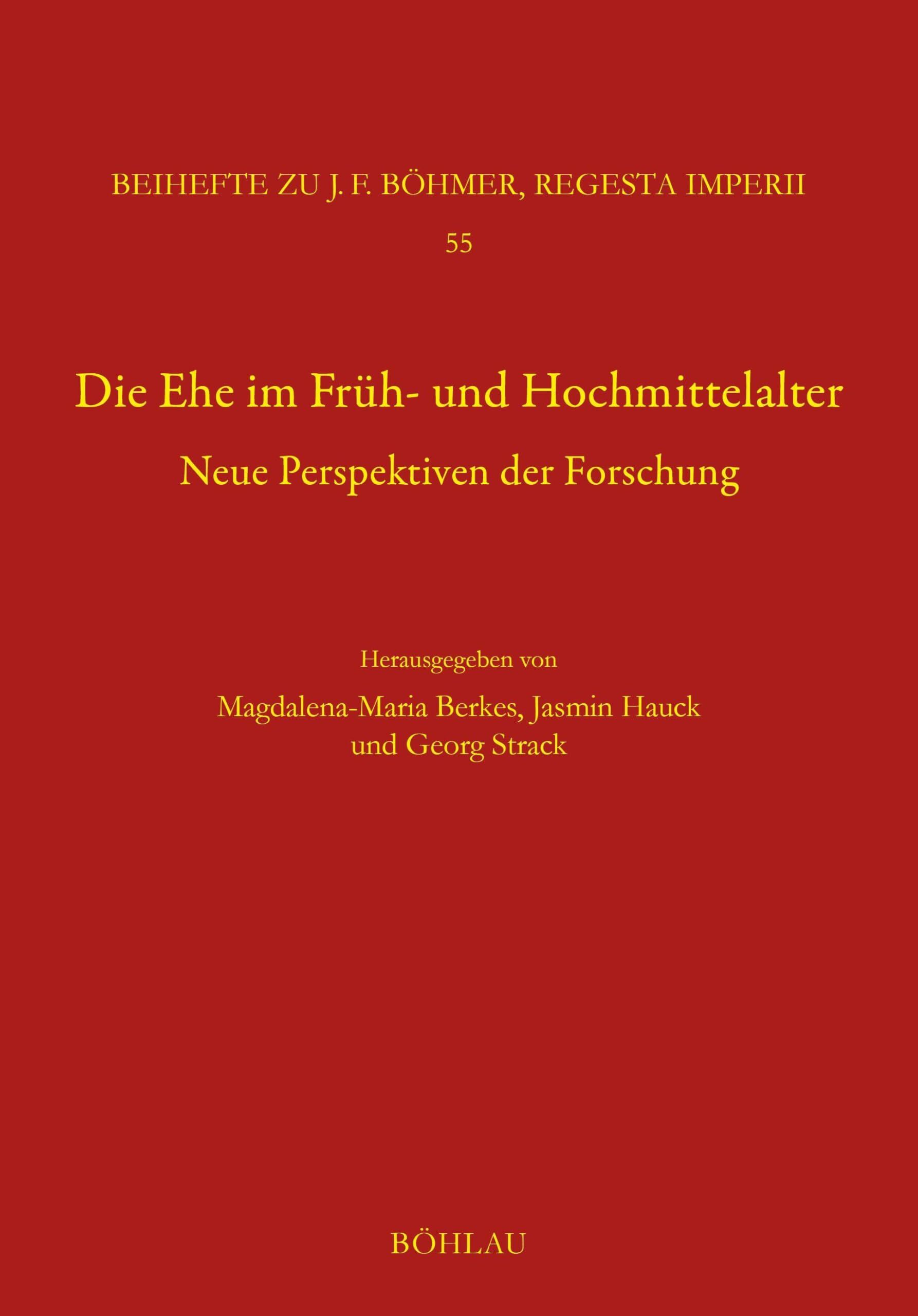 Die Ehe im Früh- und Hochmittelalter