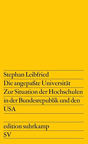 Die angepaßte Universität.