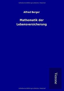 Mathematik der Lebensversicherung