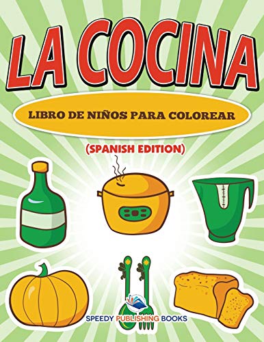 La Cocina Libro De Niños Para Colorear
