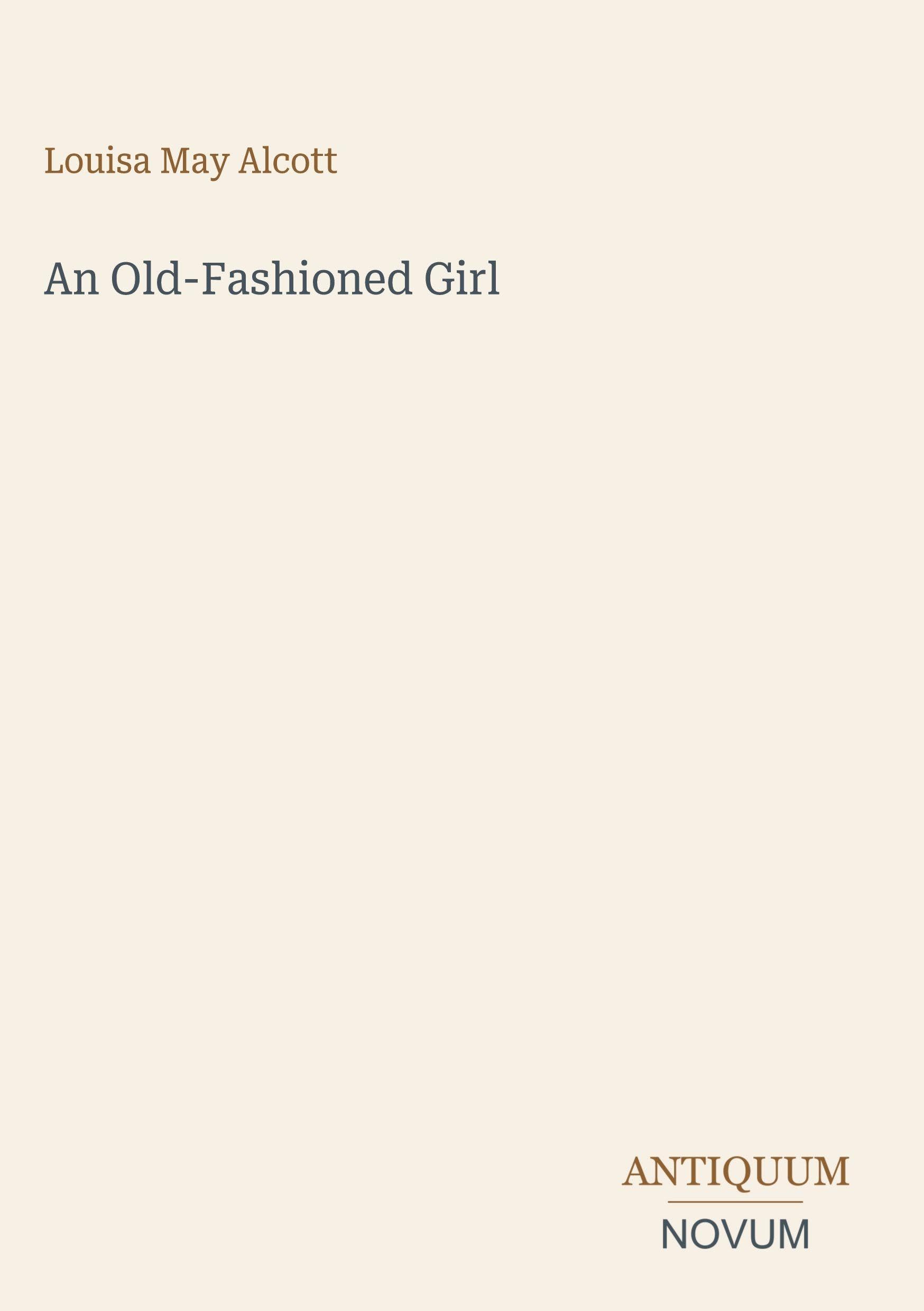 An Old-Fashioned Girl