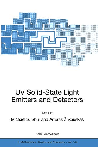 UV Solid-State Light Emitters and Detectors (Nato Science Series II) (NATO Science Series II: Mathematics, Physics and Chemistry, 144, Band 144)