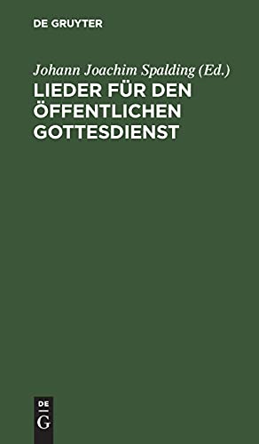 Lieder für den öffentlichen Gottesdienst