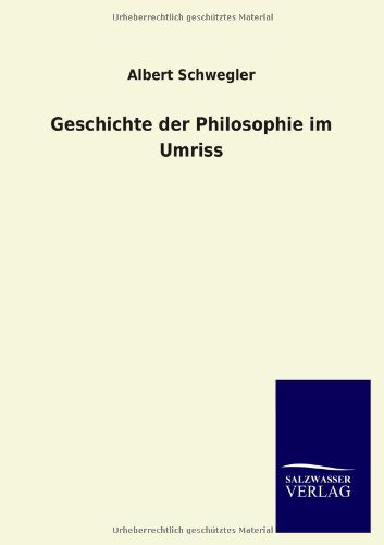 Geschichte der Philosophie im Umriss