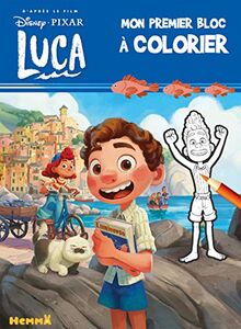 Luca : mon premier bloc à colorier