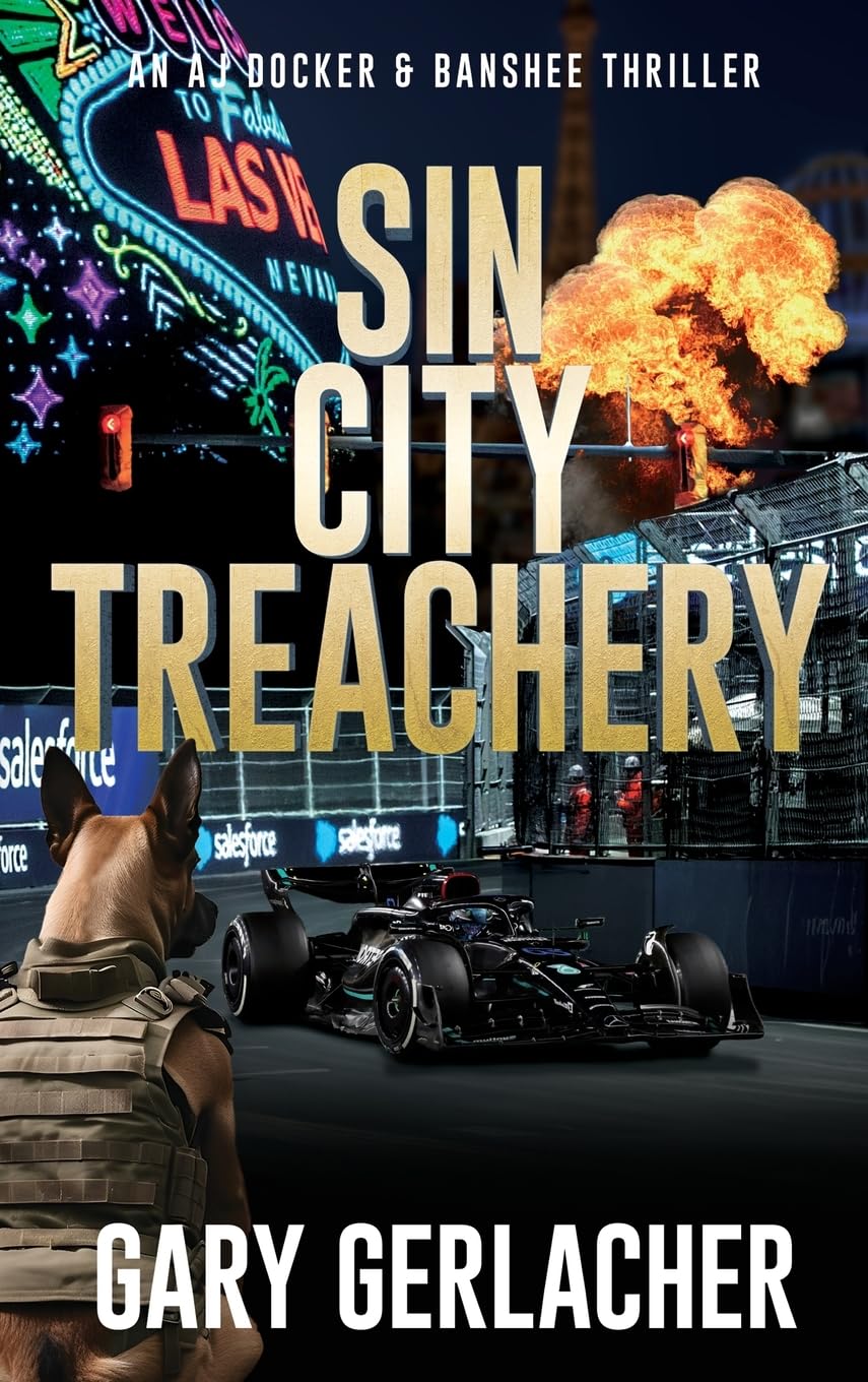 Sin City Treachery: An AJ Docker and Banshee Thriller (An AJ Docker Medical Thriller, Band 3)