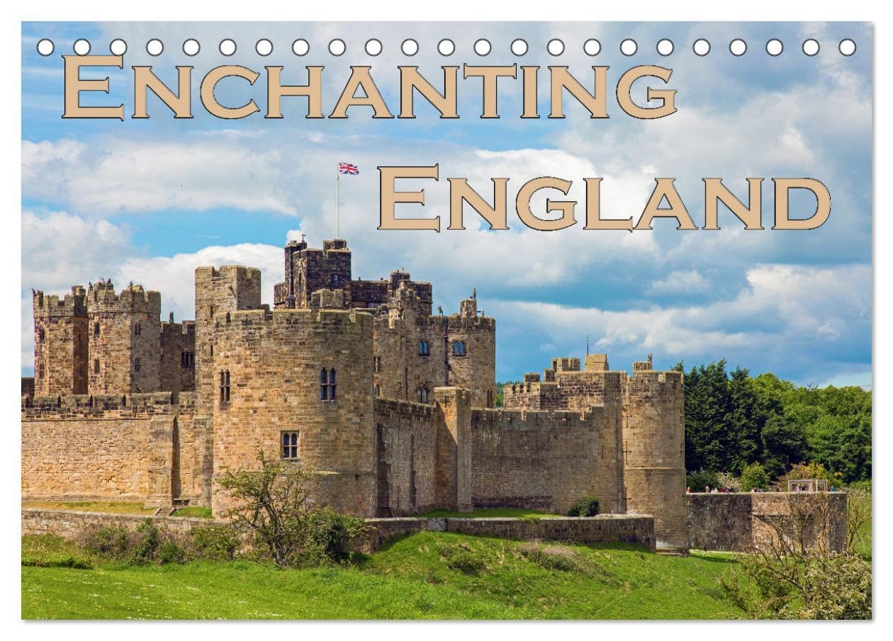 Enchanting England (Desk Calendar 2026 DIN A5 landscape), CALVENDO 12 Month DeskCalendar: A Journey to the most beautiful scenes all over England.